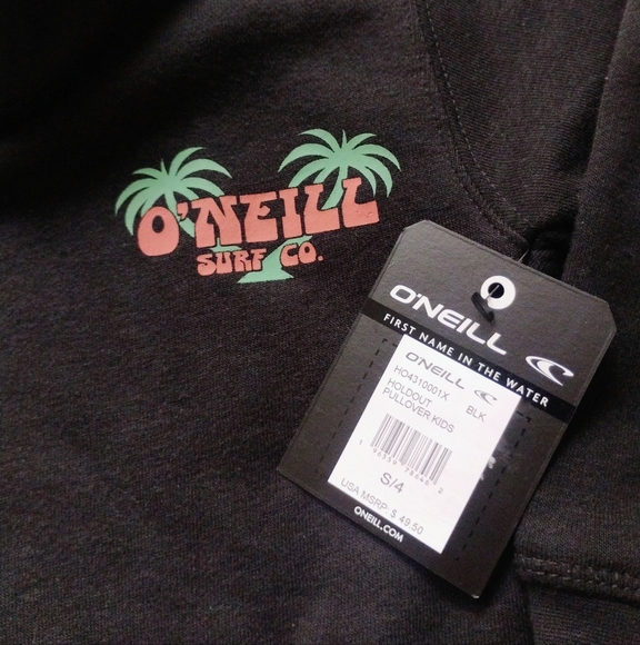 O'Neill NEW Boys Holdout Pullover Hoodie - Picture 6 of 11